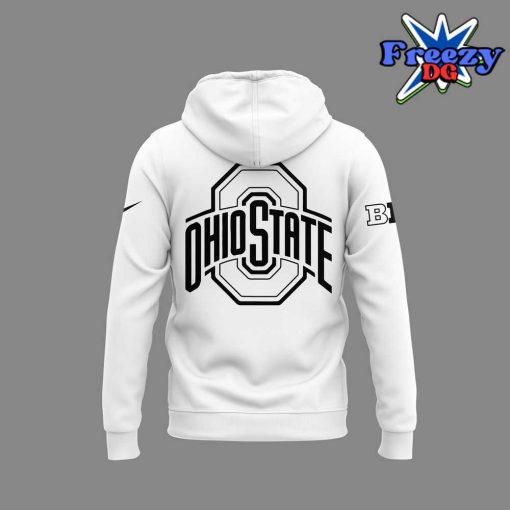 Ohio State Buckeyes Jesus Won 2024 White Hoodie