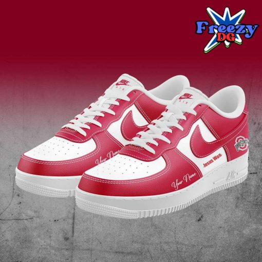 Ohio State Football Jesus Won 2024 Nike Air Force 1