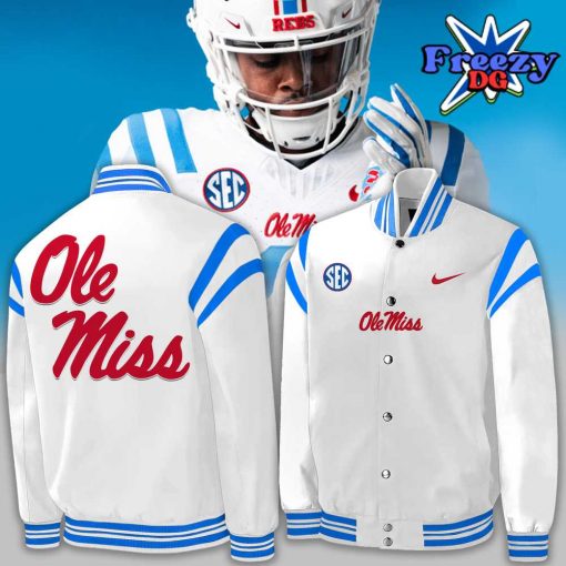 Ole Miss Rebels Football 2024 Baseball Jacket