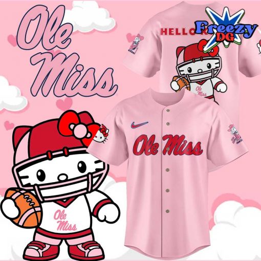 Ole Miss Rebels x Hello Kitty 2024 Baseball Jersey