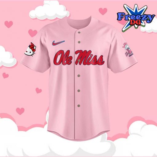 Ole Miss Rebels x Hello Kitty 2024 Baseball Jersey