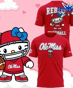 Ole Miss Rebels x Hello Kitty 2024 Red T-Shirt