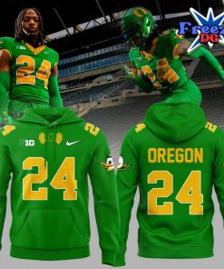 Oregon Ducks Stomp Out Cancer 2024 White Sweatshirt