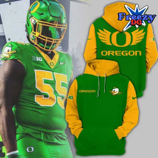 Oregon Ducks Gang Green 2024 Hoodie