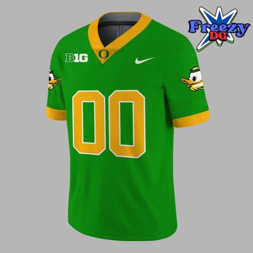 Oregon Ducks Gang Green Football Jersey 1