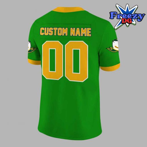 Oregon Ducks Gang Green Football Jersey 1