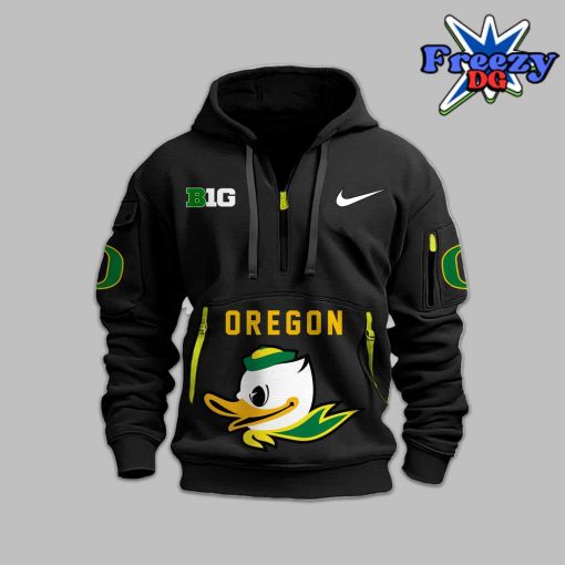 Oregon Ducks Gang Green Heavy Hoodie