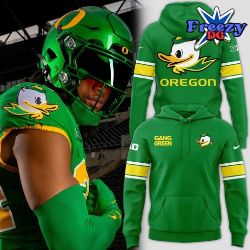 Oregon Ducks Gang Green Special Edition Hoodie