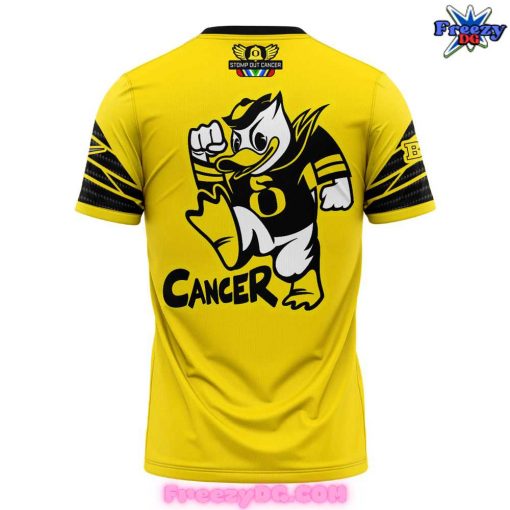 Oregon Ducks Stomp Out Cancer T-Shirt