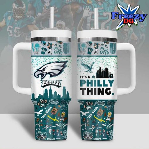 NFL Philadelphia Eagles Custom Name Stanley Tumbler Cup