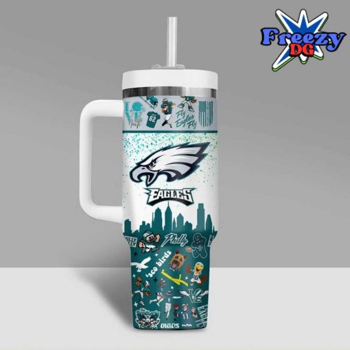 NFL Philadelphia Eagles Custom Name Stanley Tumbler Cup