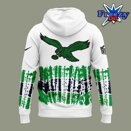 Philadelphia Eagles Tie-Dye Green Hoodie