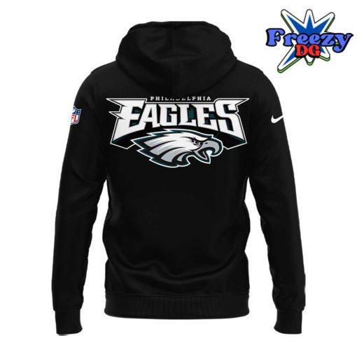 Philadelphia Eagles Wings 2024 Black Hoodie