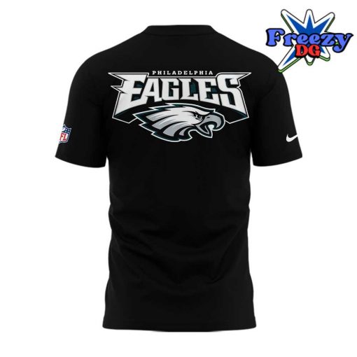 Philadelphia Eagles Wings 2024 Black T-shirt