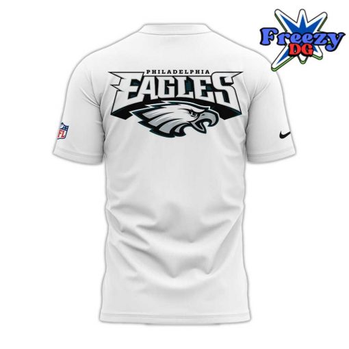 Philadelphia Eagles Wings 2024 White T-shirt