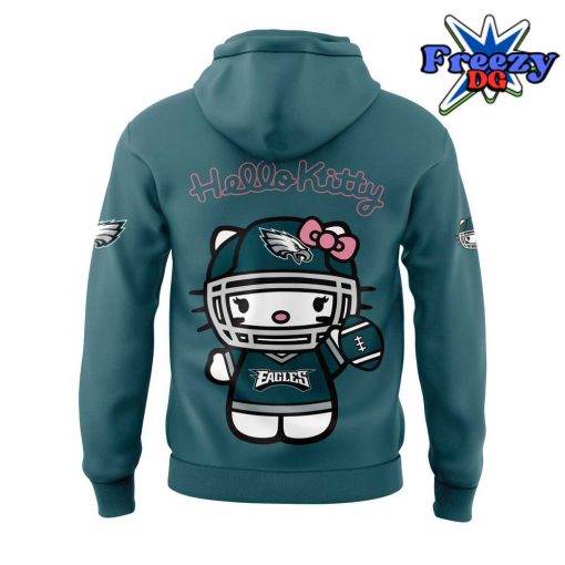 Philadelphia Eagles x Hello Kitty 2024 Hoodie