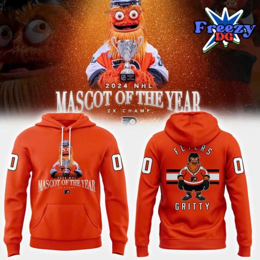 Philadelphia Flyers Gritty Mascot of the Year 2024 Hoodie