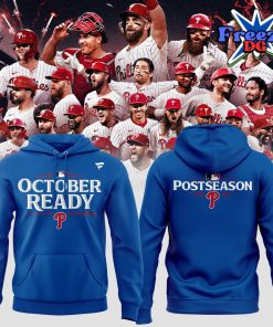 Philadelphia Phillies Red October Postseason 2024 T-Shirt