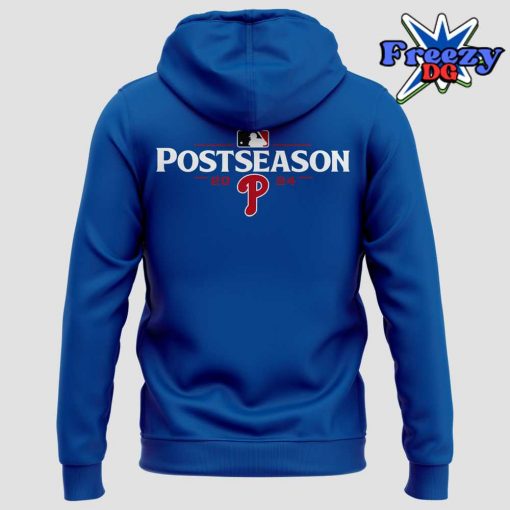 Philadelphia Phillies October Ready Post Season 2024 Blue Hoodie