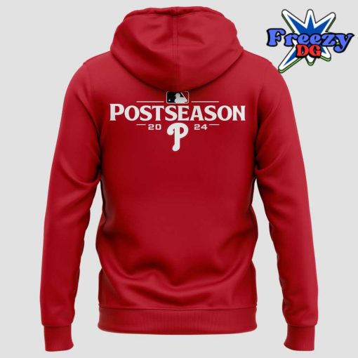 Philadelphia Phillies October Ready Post Season 2024 Red Hoodie