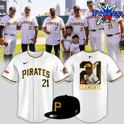 Pittsburgh Pirates Clemente Day 2024 Baseball Jersey