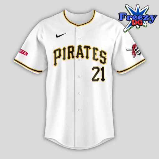 Pittsburgh Pirates Clemente Day 2024 Baseball Jersey