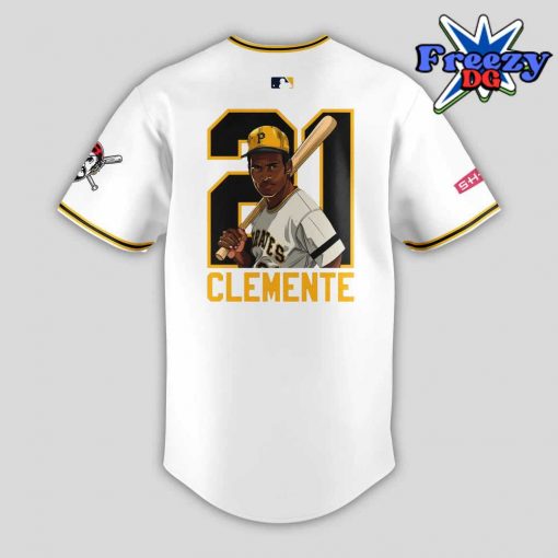 Pittsburgh Pirates Clemente Day 2024 Baseball Jersey