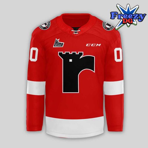 Quebec Remparts 2024 Red Hockey Jersey