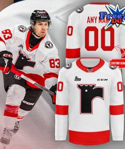 Quebec Remparts 2024 White Hockey Jersey