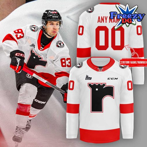 Quebec Remparts 2024 White Hockey Jersey