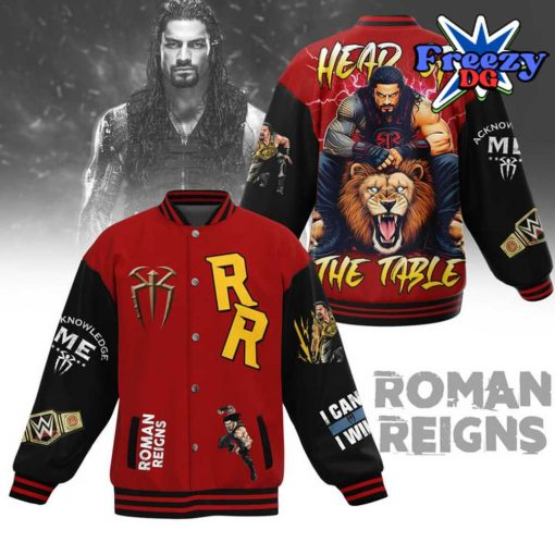 Roman Reigns Head of the Table Nike Varsity Jacket