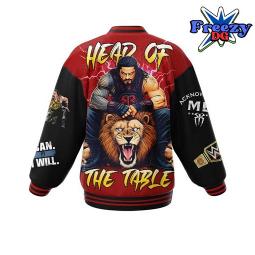 Roman Reigns Head of the Table Nike Varsity Jacket