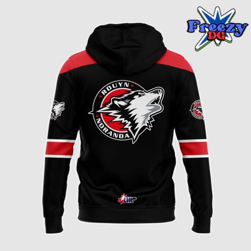 Rouyn-Noranda Huskies 2024 Black Hoodie