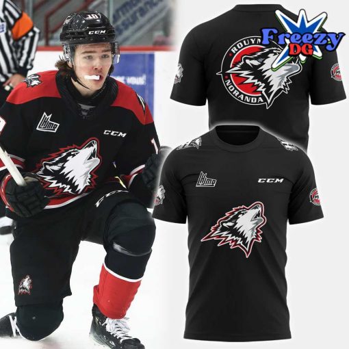 Rouyn-Noranda Huskies 2024 Black T-shirt