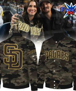 San Diego Padres Camo 2024 Baseball Jacket