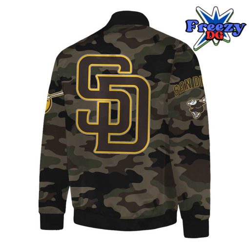 San Diego Padres Camo 2024 Baseball Jacket