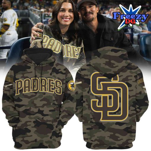 San Diego Padres Camo 2024 Hoodie