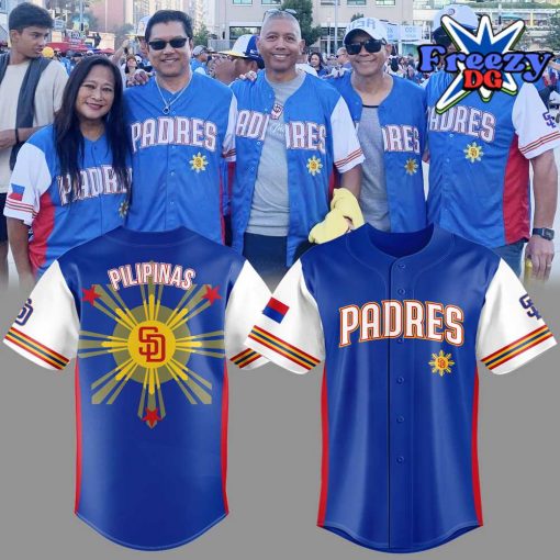 San Diego Padres Filipino Heritage Night 2024 Baseball Jersey