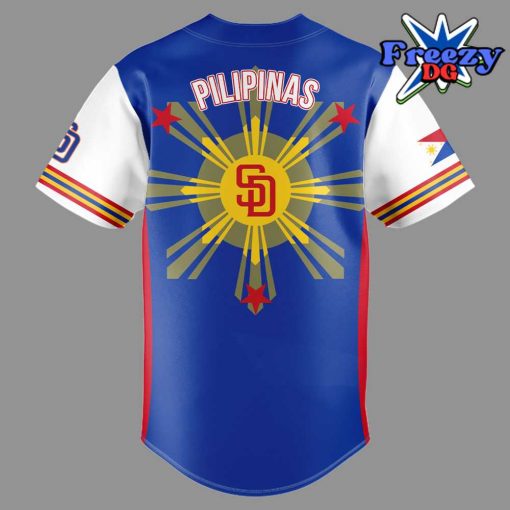 San Diego Padres Filipino Heritage Night 2024 Baseball Jersey