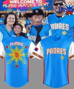 San Diego Padres Filipino Heritage Night Baseball Jersey