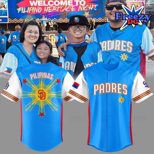 San Diego Padres Filipino Heritage Night Baseball Jersey