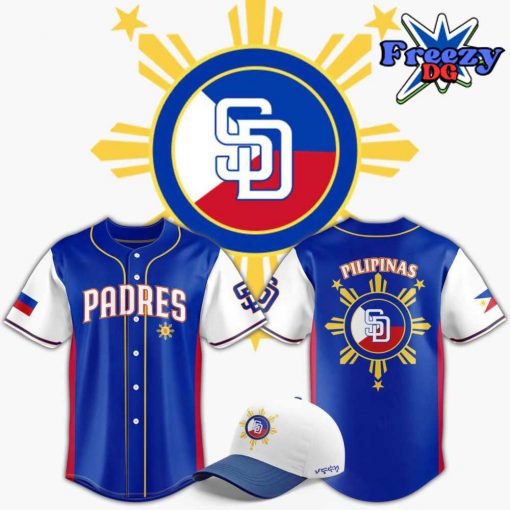 San Diego Padres Filipino Heritage Night 2024 Baseball Jersey