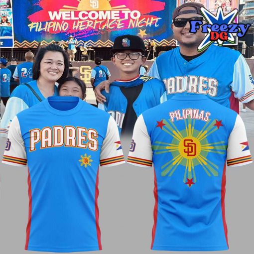 San Diego Padres Filipino Heritage Night T-Shirt