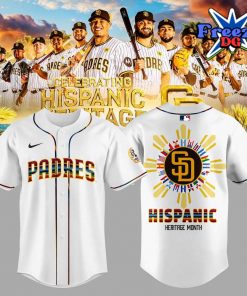 San Diego Padres Hispanic Heritage Month 2024 Baseball Jersey