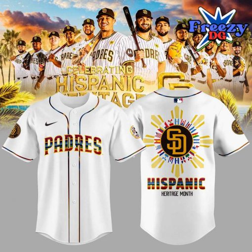 San Diego Padres Hispanic Heritage Month 2024 Baseball Jersey