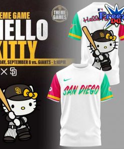 San Diego Padres x Hello Kitty 2024 T-Shirt