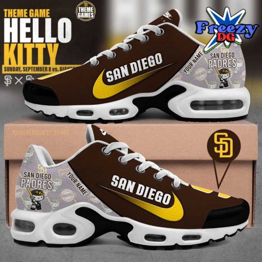 San Diego Padres x Hello Kitty Custom Nike Air Max Shoes