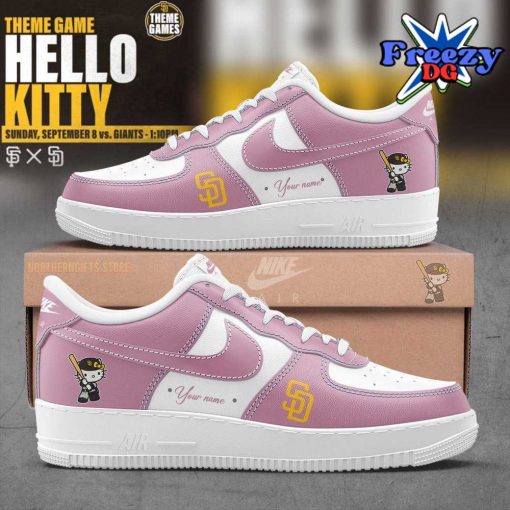 San Diego Padres x Hello Kitty Nike Air Force 1