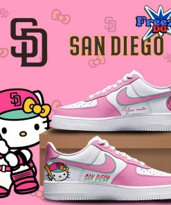 San Diego Padres x Hello Kitty Nike Air Force 1