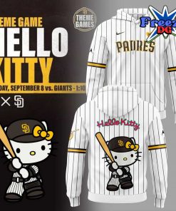 San Diego Padres x Hello Kitty Stripe Hoodie